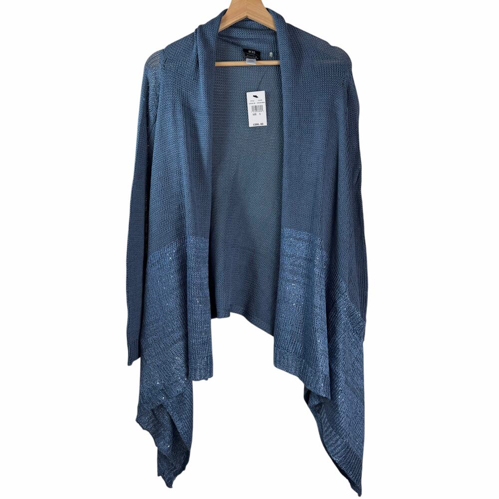 New 9|15 Saks Fifth Avenue Exclusive Women's Waterfall Cardigan Sz S